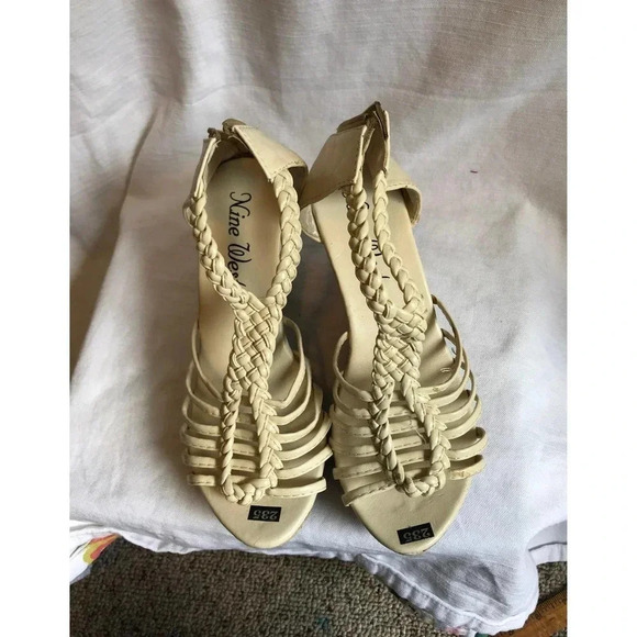 Nine West Wedge Heels Size 5.5-6 - Picture 5 of 5
